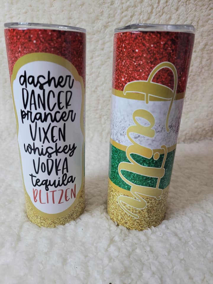 Personalized Skinny Tumbler 20 ounce