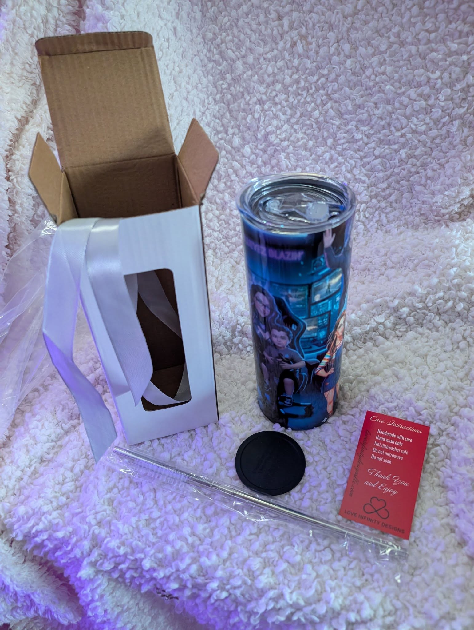 Personalized Skinny Tumbler 20 ounce