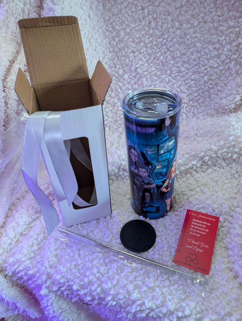 Personalized Skinny Tumbler 20 ounce