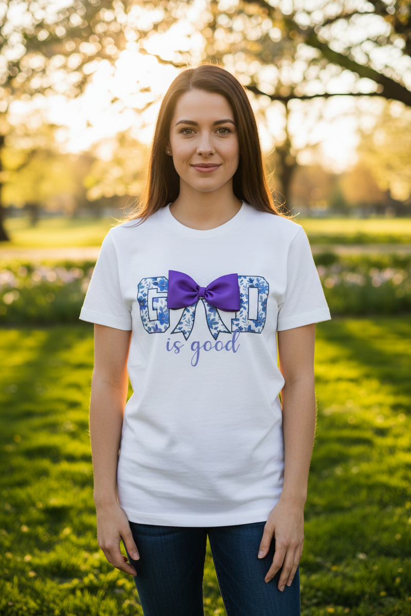 GOD is good Signature T-shirt - Front Facing